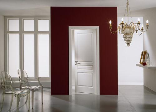 Porte d'intérieur - MIRABILIA : LUTA - GAROFOLI - en bois / battante / pleine