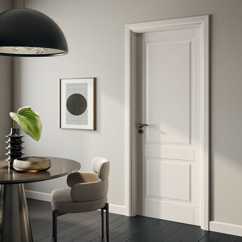 Porte d'intérieur - SUBLIMIA GUALA 2B - GAROFOLI - en bois / battante / classique