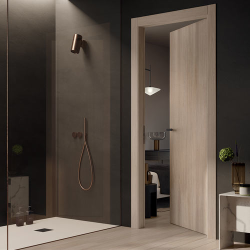Porte d'intérieur - Quadro 1Q - GAROFOLI - en bois / battante / contemporaine