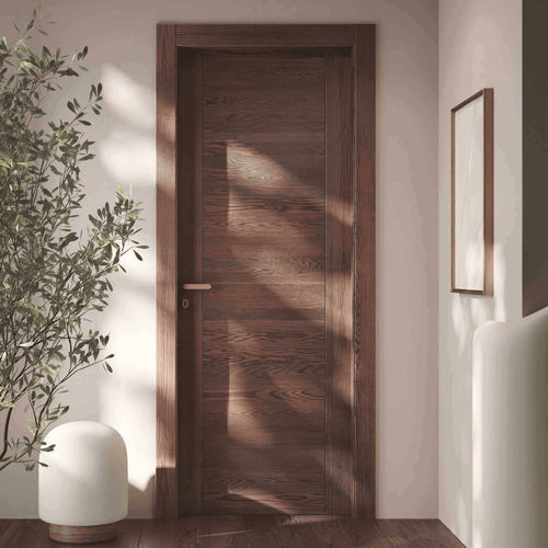 Porte d'intérieur - Scivia - GAROFOLI - en bois massif / battante / contemporaine