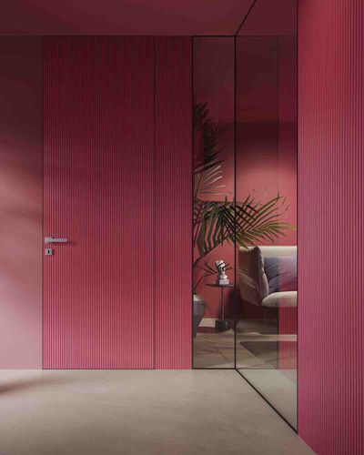 Porte d'intérieur - QUADRO - GAROFOLI - en rouvre / battante / contemporaine