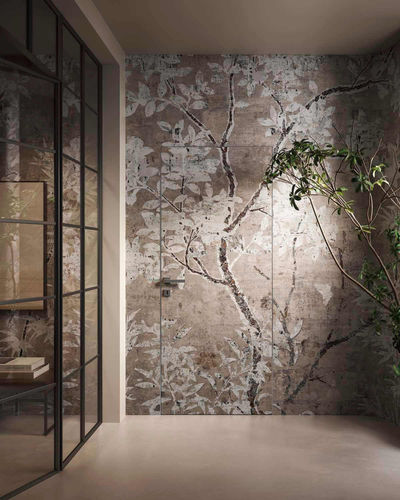 Porte d'intérieur - Filomuro - GAROFOLI - en chêne / battante / contemporaine