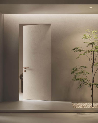 Porte d'intérieur - Filomuro - GAROFOLI - en bois / battante / contemporaine