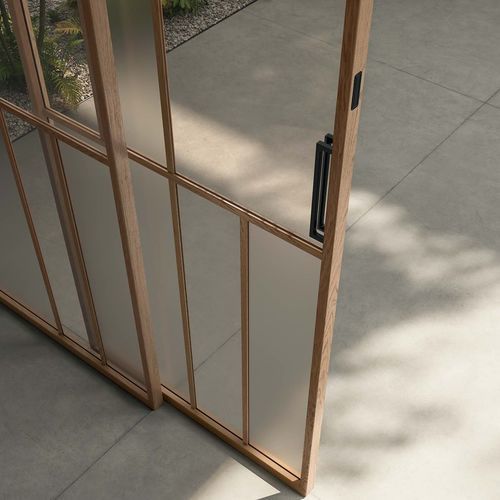 Porte d'intérieur - Vestina 6V - GAROFOLI - en bois / en verre / coulissante