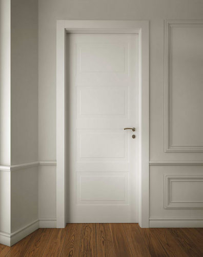Porte d'intérieur - MIRAQUADRA - GAROFOLI - en bois / battante / pleine