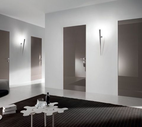 Porte d'intérieur - BISYSTEM - GAROFOLI - en bois / battante / pleine