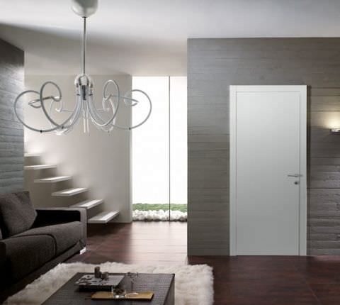 Porte d'intérieur - POEMA : SPATIO 2 - GAROFOLI - en bois / battante / pleine