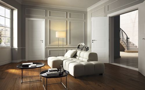 Porte d'intérieur - REI: mod. GDESIGN REI 60 - GAROFOLI - en bois / battante / pleine