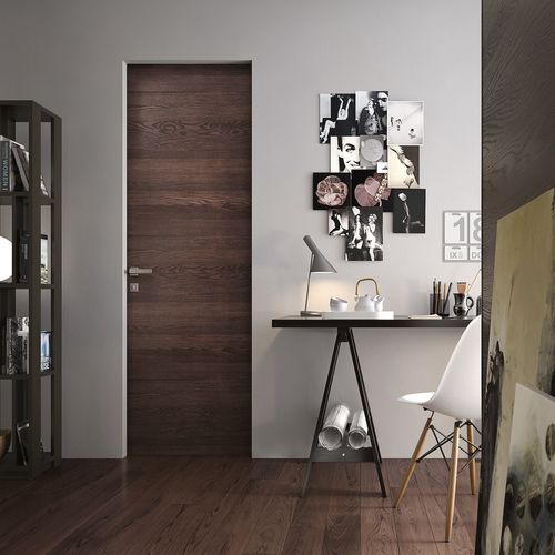 Porte d'intérieur - FILOMURO SOVRANA - GAROFOLI - en chêne / battante / contemporaine