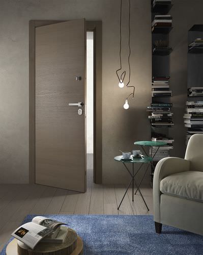 Porte d'intérieur - SOVRANA - GAROFOLI - en métal / battante / pleine