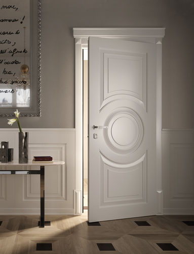 Porte d'entrée - SOVRANA: 110 E - GAROFOLI - en bois / battante / pleine