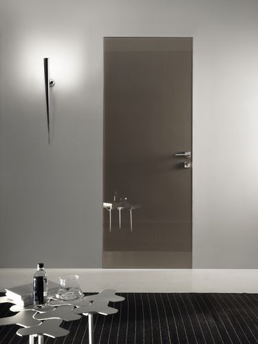 Porte d'intérieur - BiSystem: Mod. Panvi - GAROFOLI - en bois / battante / pleine