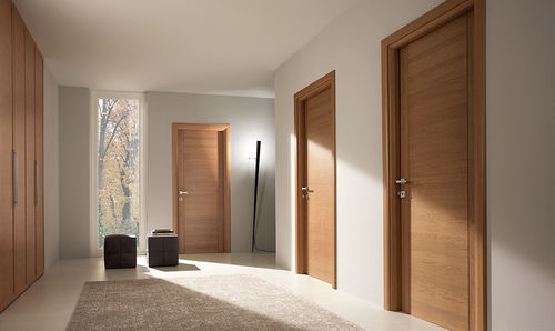 Porte d'intérieur - Pangea: Mod. Scivia_2 - GAROFOLI - en bois / battante / pleine