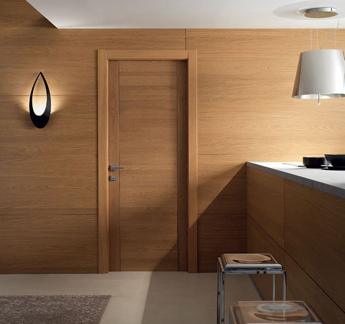 Porte d'intérieur - Pangea: Mod. Filia_3 - GAROFOLI - en bois / battante / pleine