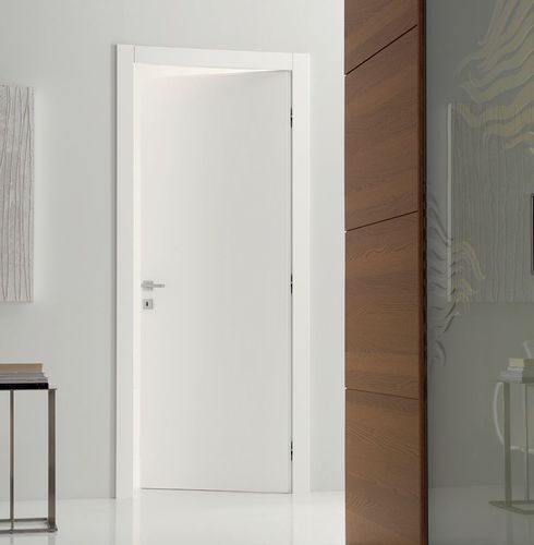 Porte d'intérieur - Poema: Mod. Spatio_2 - GAROFOLI - en bois / battante / pleine