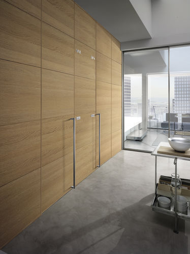 Porte d'intérieur - FILOMURO REI 60 ROVERE - GAROFOLI - en bois / battante / pleine