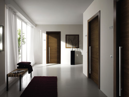 Porte d'intérieur - Stilia REI 30 wooden versione - GAROFOLI - en bois / battante / pleine
