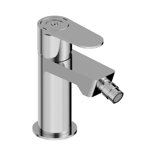 Mitigeur pour bidet - ZOOM.12 - THG Paris - à poser / en métal chromé / 1 trou