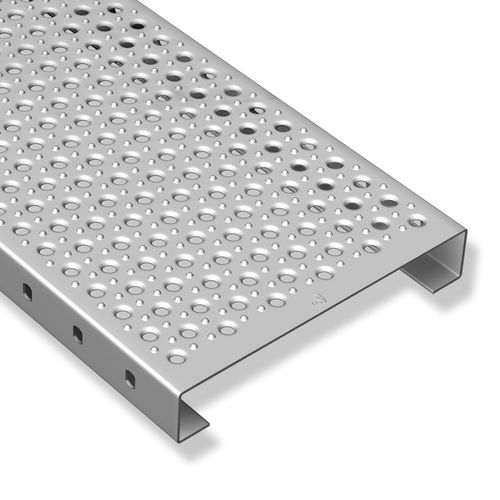 Caillebotis en inox - GARDEN - GRAEPEL - en acier galvanisé / en tôle perforée / pour passerelle industrielle