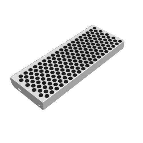 Caillebotis en acier galvanisé - RUBBER STUD - GRAEPEL - en caoutchouc / pour passerelle / pour marche d'escalier