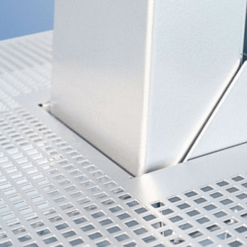 Tôle perforée - QG - GRAEPEL - en acier / en aluminium / pour plancher
