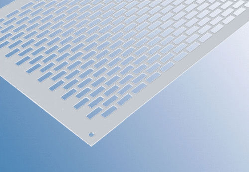 Tôle perforée - LVE - GRAEPEL - en acier / en aluminium / perforation longue