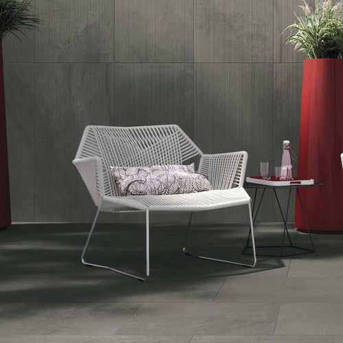 Carrelage en grès cérame - CORE SHADE : ASHY CORE - Fiandre - poli / d'intérieur / d'extérieur
