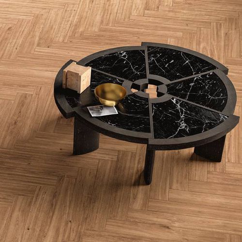Carrelage aspect parquet - ESSENZE RARE EXTREME : CILIEGIO - Fiandre - en grès cérame / poli / d'intérieur