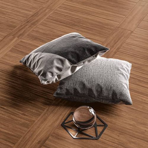 Carrelage aspect parquet - ESSENZE RARE EXTREME : MOGANO - Fiandre - en grès cérame / à relief / d'intérieur
