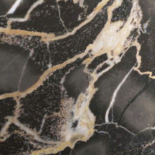 Carrelage en grès cérame - PRECIOUS STONES : NERO PORTORO - Fiandre - poli / d'intérieur / pour sol