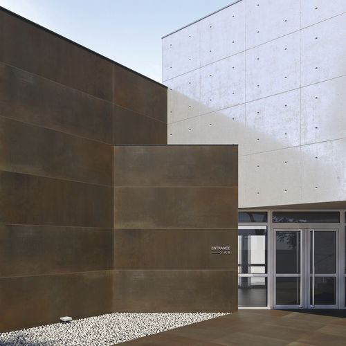 Carrelage en grès cérame - COVERLAM LAVA - GRESPANIA CERAMICA - poli / d'extérieur / mural