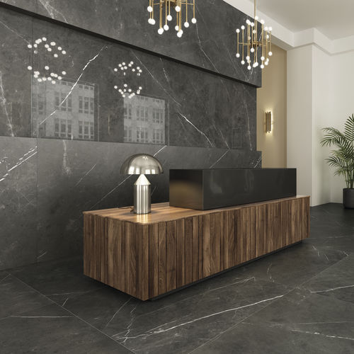 Carrelage en grès cérame - COVERLAM PALADIO - GRESPANIA CERAMICA - poli / d'intérieur / d'extérieur