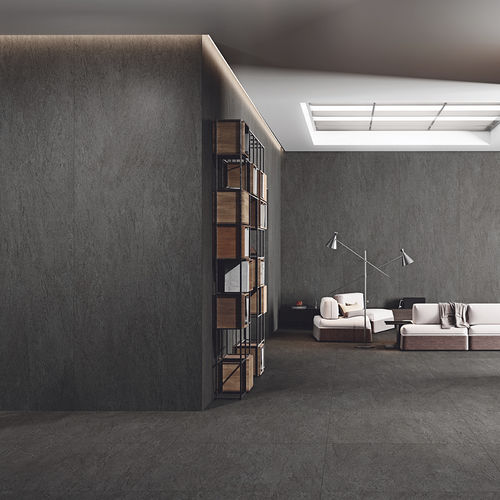 Carrelage en grès cérame - COVERLAM BASALTINA - GRESPANIA CERAMICA - mat / d'intérieur / d'extérieur
