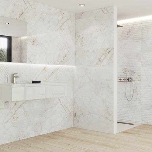 Carrelage en céramique - MARMOREA CUARZO RENO - GRESPANIA CERAMICA - poli / mat / brillant