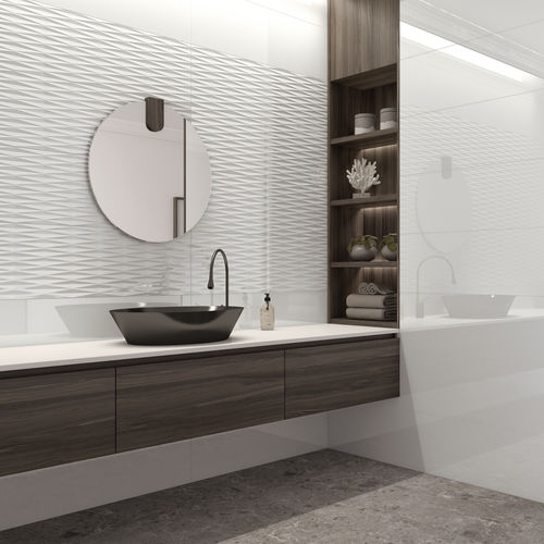 Carrelage en céramique - BOREAL - GRESPANIA CERAMICA - à relief / brillant / lisse