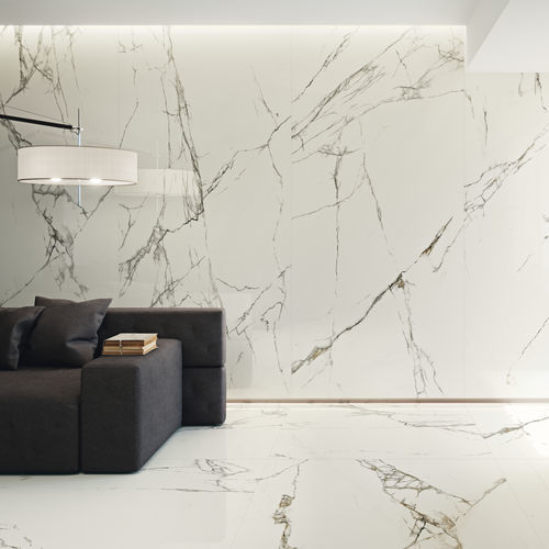 Carrelage en grès cérame - COVERLAM ICEBERG - GRESPANIA CERAMICA - brillant / poli / d'intérieur