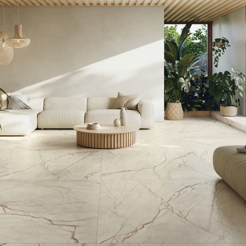 Carrelage en grès cérame - CANELA ROMA - GRESPANIA CERAMICA - finition naturelle / 3D / d'intérieur