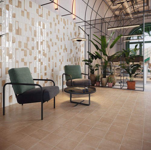 Carrelage en grès cérame - LOZA - GRESPANIA CERAMICA - brillant / mat / texturé