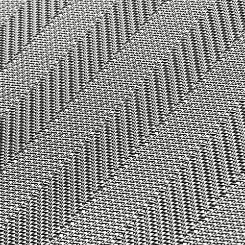 Grille métallique en acier inoxydable - ALTERNA 6012 - HAVER & BOECKER OHG - pour agencement intérieur / à maillage serré