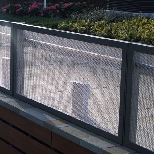 Garde-corps en métal - EGLA-MONO 4631 - HAVER & BOECKER OHG - à barreaux / d'extérieur / pour balcon