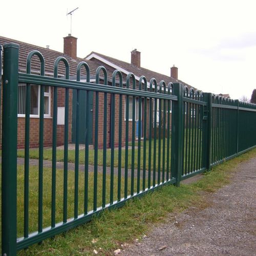 Clôture à barreaux - TR700  - HERAS - de jardin / en acier galvanisé / classique