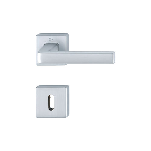 Poignée pour porte - DUBLIN - HOPPE - en aluminium / contemporaine / avec serrure intégrée