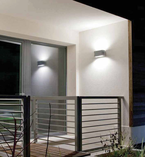 Applique murale contemporaine - D60 DUPLO/Q - ING. CASTALDI ILLUMINAZIONE - d'intérieur / d'extérieur / pour balisage