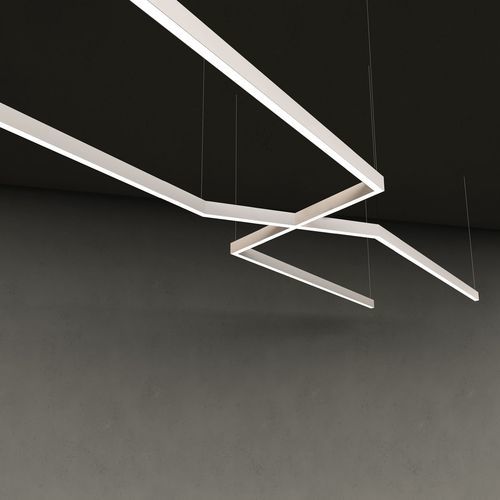 Profil éclairant suspendu - MISS - ING. CASTALDI ILLUMINAZIONE - au plafond / à LED / en aluminium