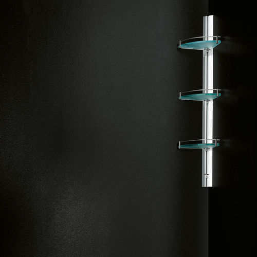 Étagère avec porte-savon - AMICO - VISMARAVETRO - murale / contemporaine / en aluminium anodisé