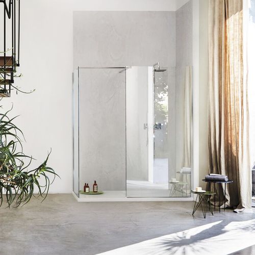 Paroi de douche fixe - SK-IN : SK+SK  - VISMARAVETRO - rectangulaire / d'angle / en verre trempé