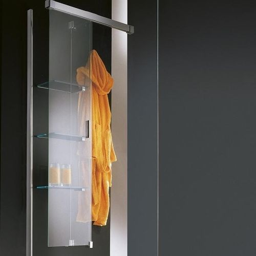 Étagère murale - SCREEN - VISMARAVETRO - contemporaine / en aluminium / face en verre trempé