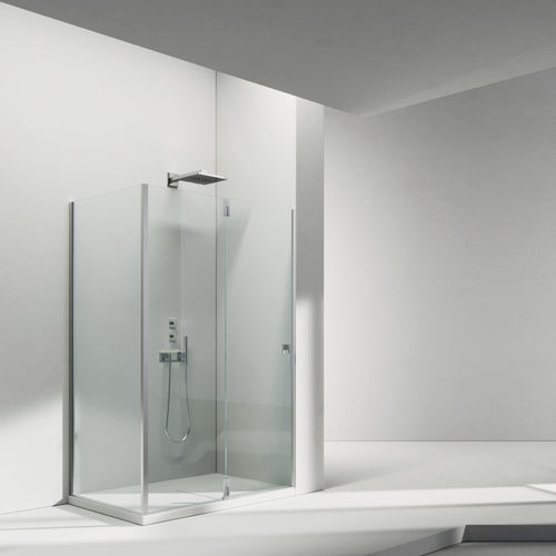 Cabine de douche en verre trempé - SUPERSINTESI : XN + XG - VISMARAVETRO - en aluminium / en aluminium anodisé / en aluminium poli