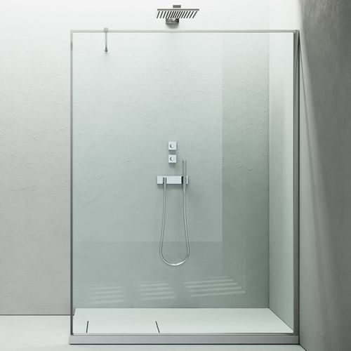 Paroi de douche fixe - SK-IN : PKF  - VISMARAVETRO - d'angle / sur receveur / en verre trempé