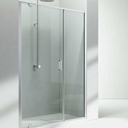 Cabine de douche en verre - JUNIOR : G2 - VISMARAVETRO - pivotante / en niche / résidentielle